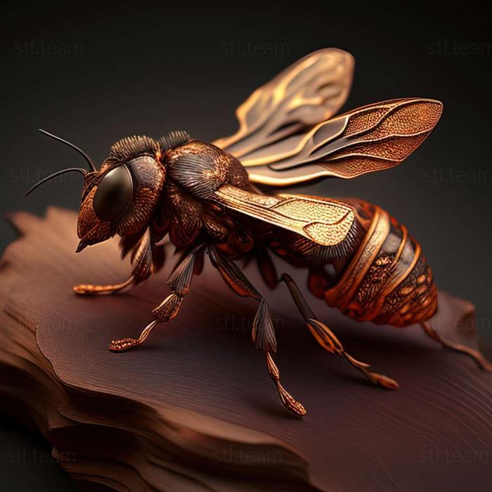 3D модель Lasioglossum albohirtum (STL)